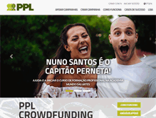 Tablet Screenshot of ppl.com.pt